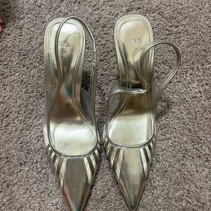 Zara Slingback Heels